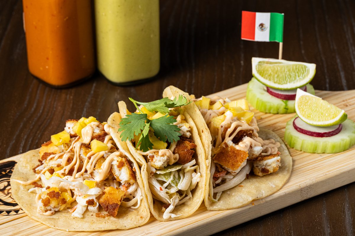Fish tacos pescado authentic Mexican Tortas Lokas NJ